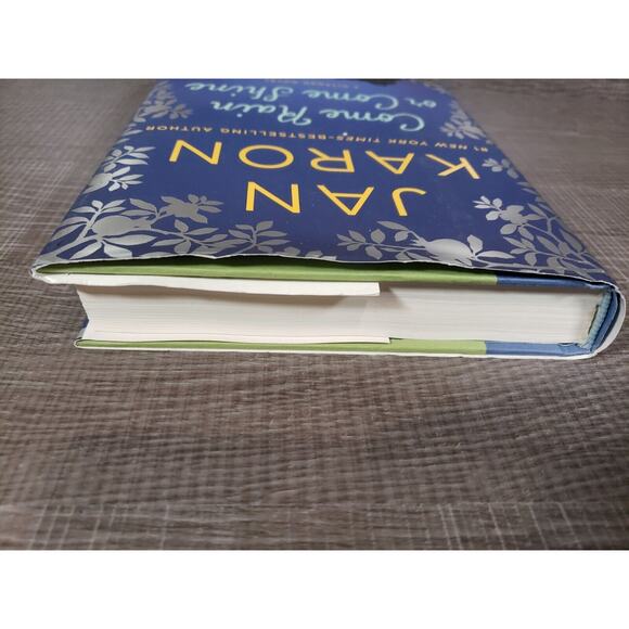 SIGNED Jan Karon Come Rain or Come Shine Hardcover Book 2015 - Picture 8 of 9